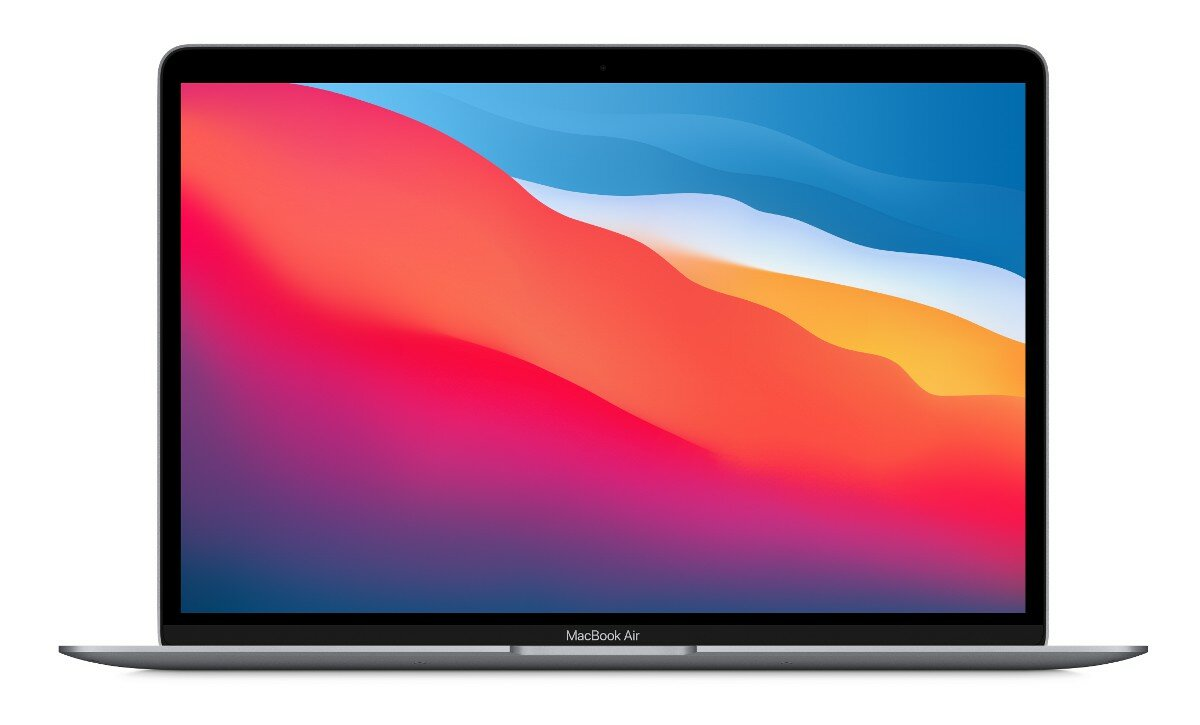 Laptop APPLE MacBook Air 13 M1/16GB/256GB SSD/INT/macOS Gwiezdna szarość MGN63ZE/A/R1 z 36 miesięczną gwarancją (realizowane z Bonem Nauczyciela)
