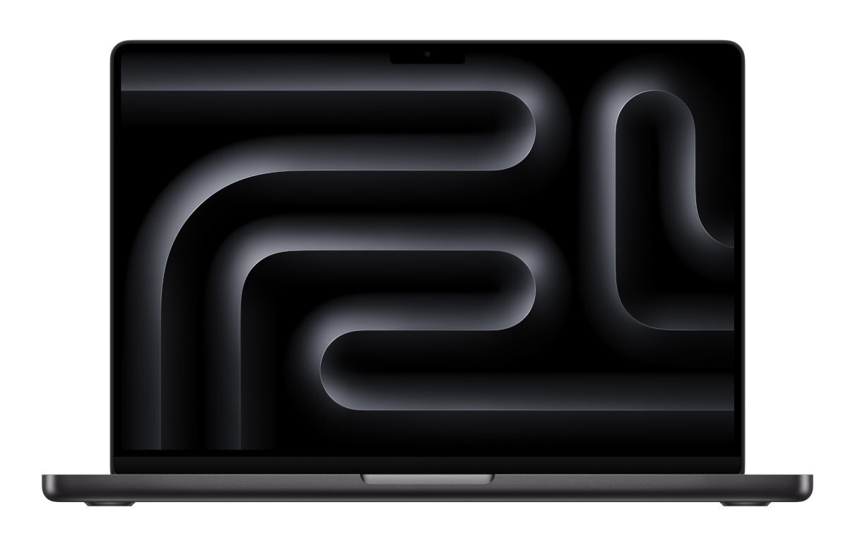 Laptop APPLE MacBook Pro 14 M3 Pro/18GB/512GB SSD/14C GPU/macOS Gwiezdna Czerń MRX33ZE/A z 36 miesięczną gwarancją (realizowane z Bonem Nau