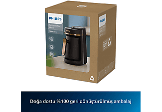 PHILIPS 5000 Serisi Türk Kahve Makinesi HDA150/60 Siyah Bakır_6