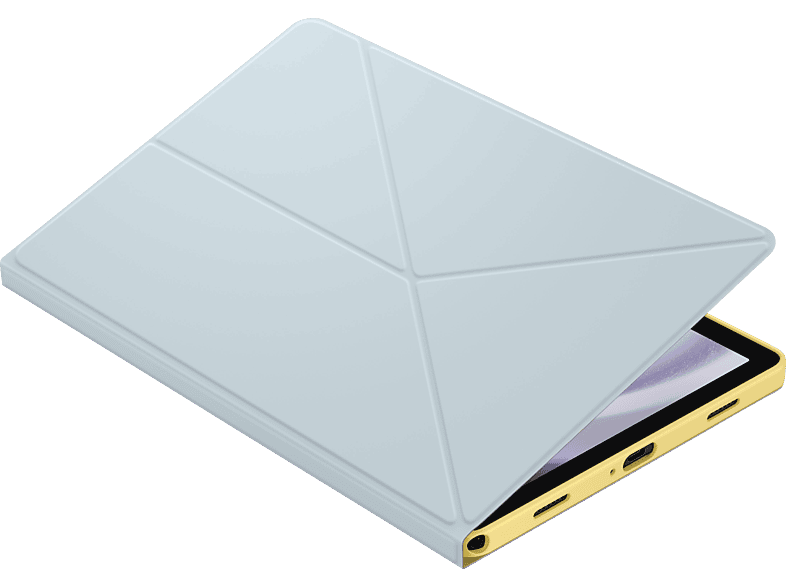 SAMSUNG EF-BX210, Bookcover, Samsung, Galaxy Tab A9+, Blue Polyurethan, Polycarbonat, Thermoplastisches Polyurethan, Epoxidharz
