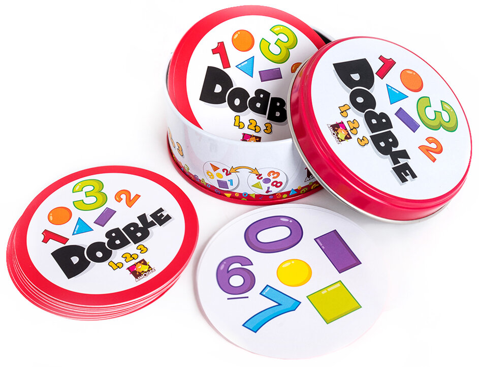 REBEL Gra Dobble 1 2 3