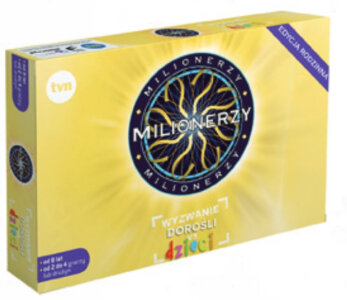 Gra towarzyska Milionerzy Wyzwanie Dorośli Vs Dzieci