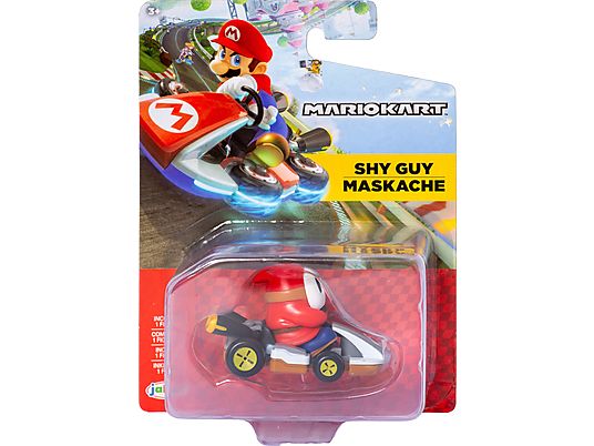 JAKKS PACIFIC Nintendo - Super Mario Mariokart: Shy Guy Maskache - Sammelfigur (Mehrfarbig)