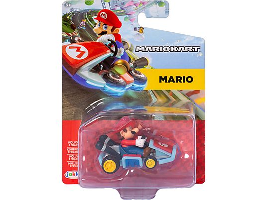 JAKKS PACIFIC Nintendo - Super Mario Mariokart : Mario - Figurine de collection (Multicolore)