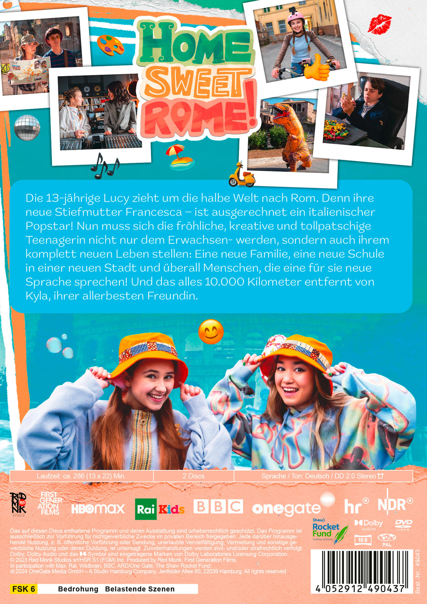 Filmposter mit Text und Bildern von Menschen und Illustrationen.