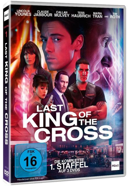 DVD-Cover für Last King of the Cross. Es zeigt ein Cast-Porträt und den Serientitel.