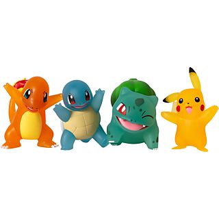JAZWARES Pokémon Select (4er-Pack) - Sammelfigur (Mehrfarbig)