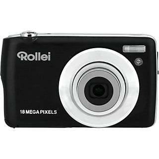 ROLLEI Compactline 880 Kompaktkamera, Full-HD/30p Video, 18 MP Foto, 8x Hybrid Zoom, f3.3 - 6.0, 2.7 Zoll TFT, Schwarz