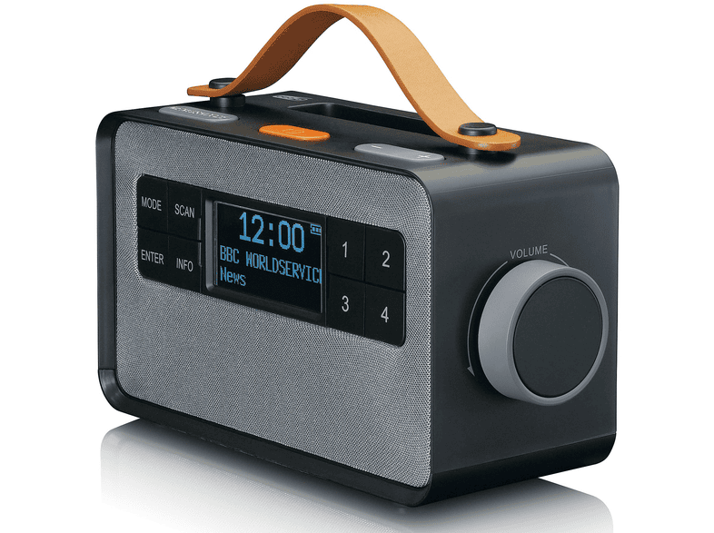 Lenco PDR-065BK - Transportables UKW-/DAB+-Radio mit großen Tasten und „Easy Modus“-Funktion — Foto 3 von 3