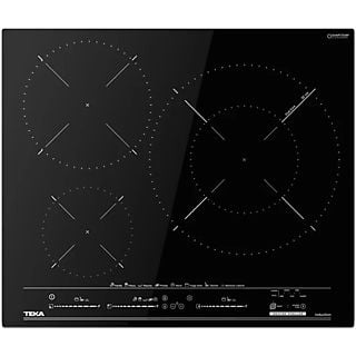 Placa inducción - Teka MestrePaeller IZC 63632 MPT, 3 zonas, Zona grande 32 cm, 60 cm, Touch Control Multislider, Negro