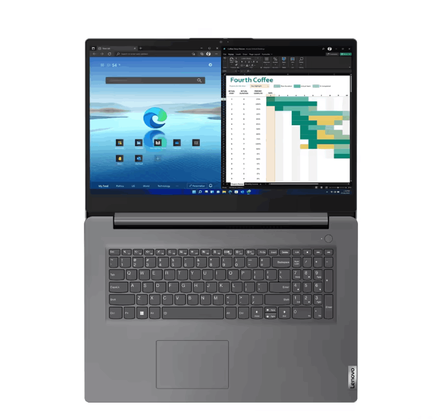 Portátil - Lenovo  V17 G3 Profesional, 17.3" FHD, Intel® Core™ i5-1335U, 16GB RAM, 512 GB SSD, Iris® Xe, Windows 11 Pro