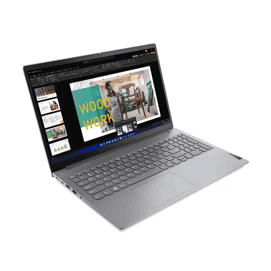 Portátil - Lenovo Thinkbook 15 Profesional, 15.6" FHD, Intel® Core™ i3-1215U, 8GB RAM, 256 GB SSD, UHD Graphics, Windows 11 Pro