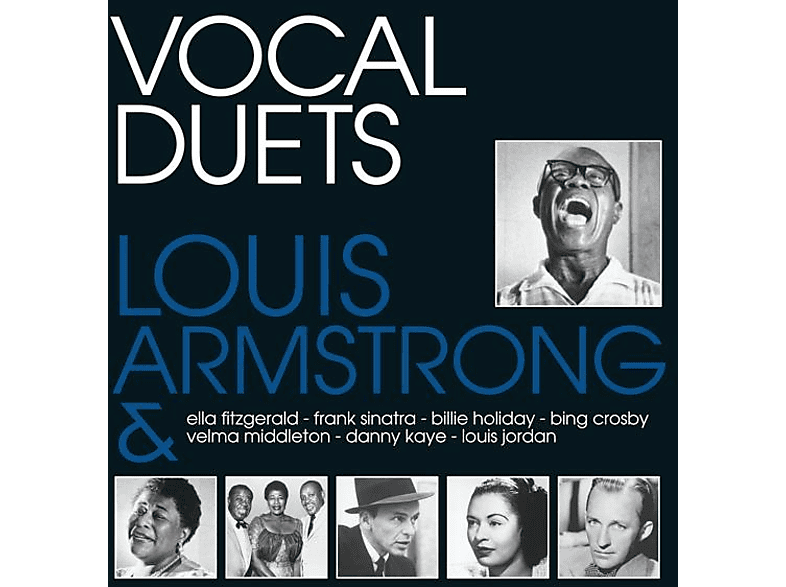- Vocal Armstrong Blue Duets Louis Vinyl Transparent Limited - (Vinyl) -