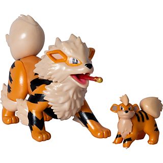 JAZWARES Pokémon Select - Evolution Multipack: Fukano + Arkani - Sammelfigur (Mehrfarbig)
