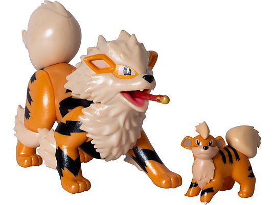 JAZWARES Pokémon Select - Evolution Multipack : Fukano + Arkani - Figurine de collection (Multicolore)