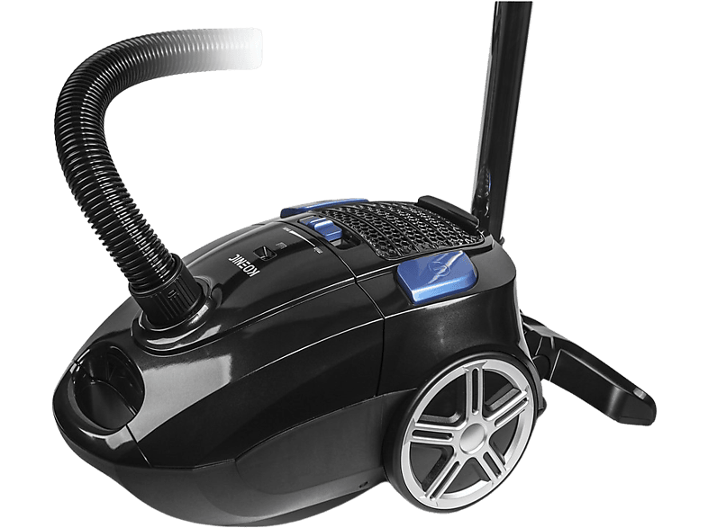 KOENIC KVC 7324 Stofzuiger met zak Zwart/blauw