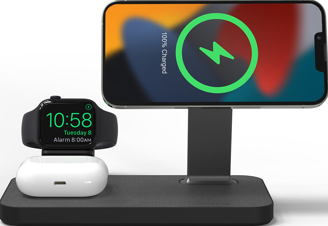 MOPHIE Snap+ 3-in-1 - Ladegerät (Schwarz)