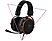 ISY IGH-3000 fejhallgató mikrofonnal, RGB, 3,5mm jack +USB, PC, PS, XBOX, SWITCH, fekete (2V055875)