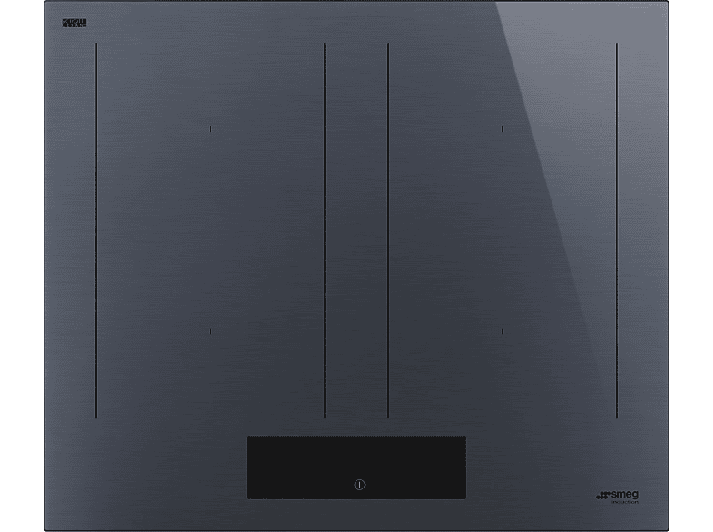 SMEG SIM1644DG Linea Induktionskochfeld (600 mm breit, 4 Kochfelder ...