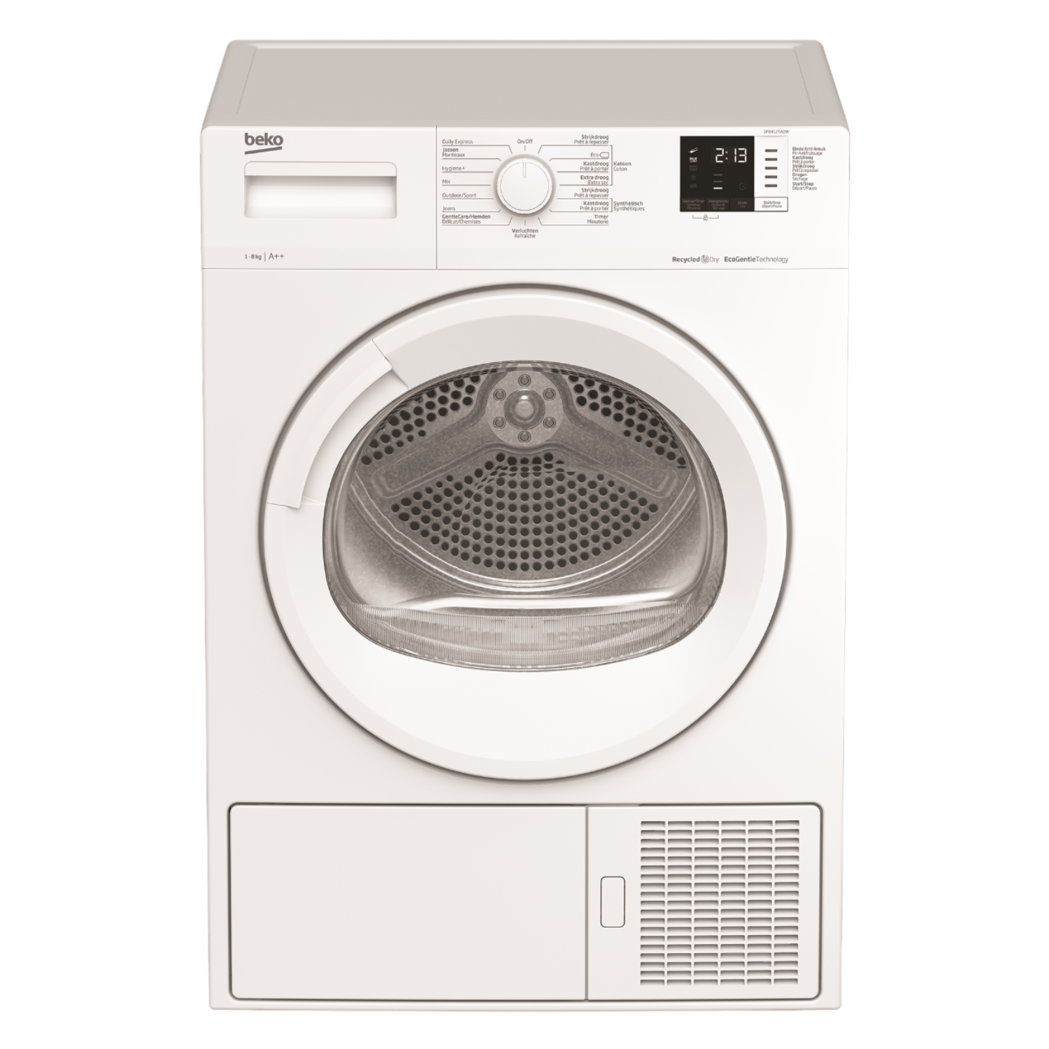 Beko Df8412ta0w Recycleddry Warmtepompdroger