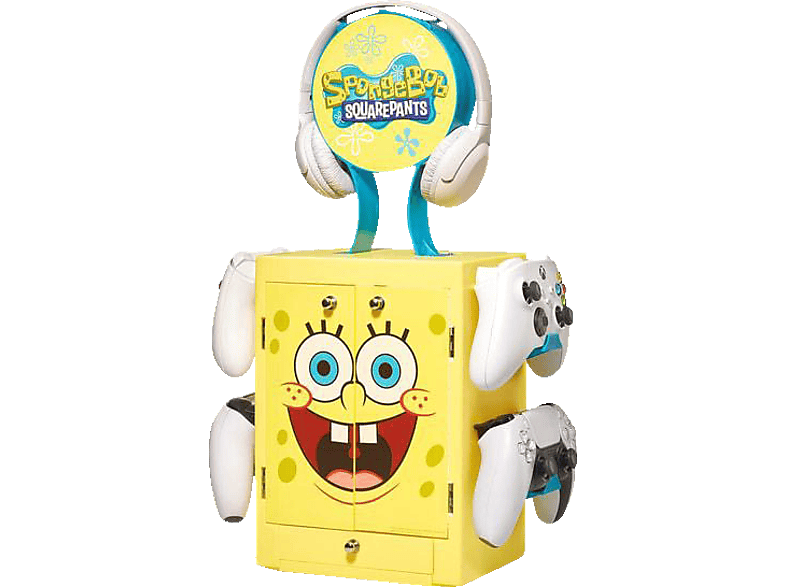 Spongebob NUMSKULL Mehrfarbig Ständer- Zubehör Schwamm., Gaming Locker Gaming-Zubehör,