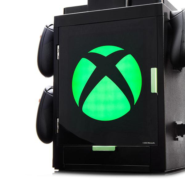 NUMSKULL Gaming Zubehör Locker Ständer , Xbox Gaming Locker Mehrfarbig Logo, 