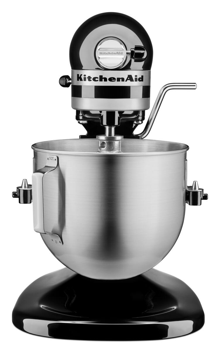 KITCHEN AID 5 KPM 5EOB Heavy Duty Küchenmaschine Onyx Schwarz (Rührschüsselkapazität: 4,8 l, 315 Watt)