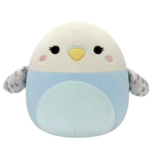 Pluszak SQUISHMALLOWS Tycho Papuga Niebiesko-Biała 19 cm