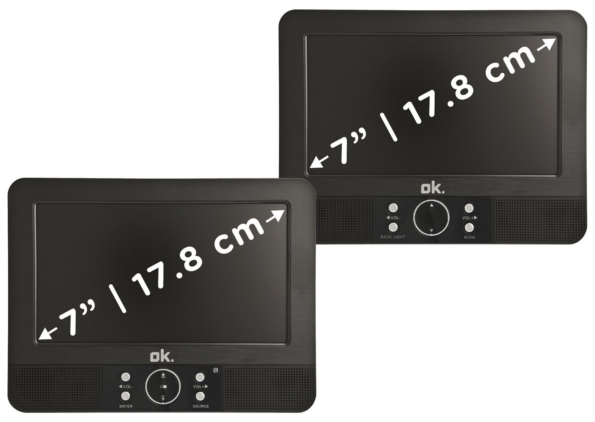 Przenośny odtwarzacz DVD OK. OPD 720D