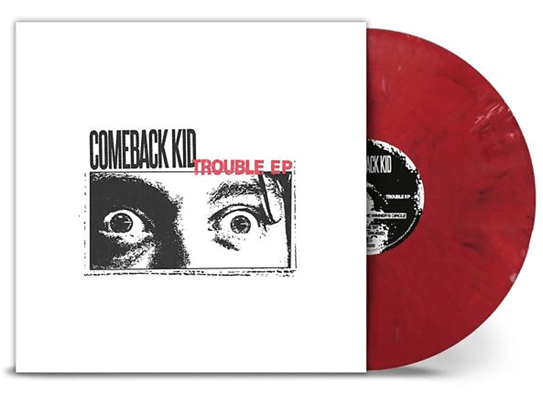 Comeback Kid - TROUBLE Red - MLP) EP(Marble (Vinyl) Black/Trans White