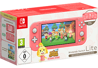 NINTENDO Switch Lite Konsol Pembe Isabelle's Aloha_1