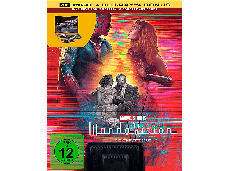 WandaVision Limited SteelBook® 4K Ultra HD Bluray + Bluray online