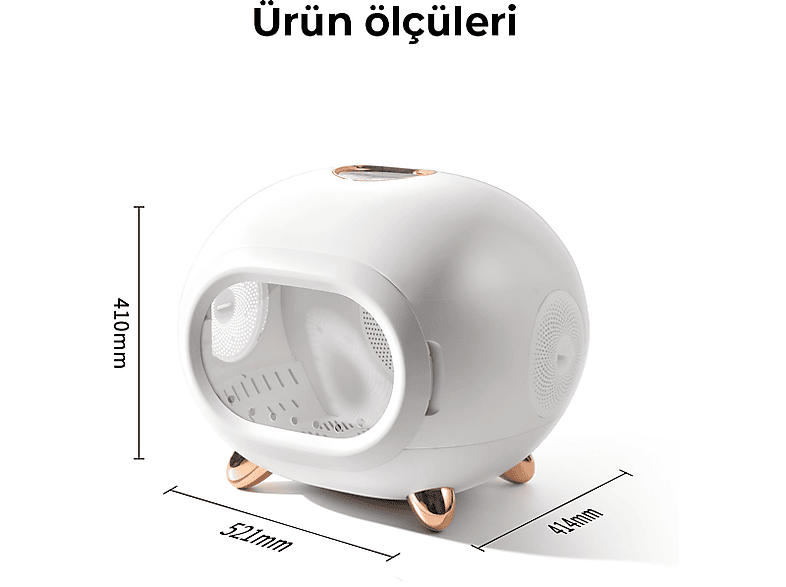 NEUTRON Pet Kurutma Kutusu Beyaz_4