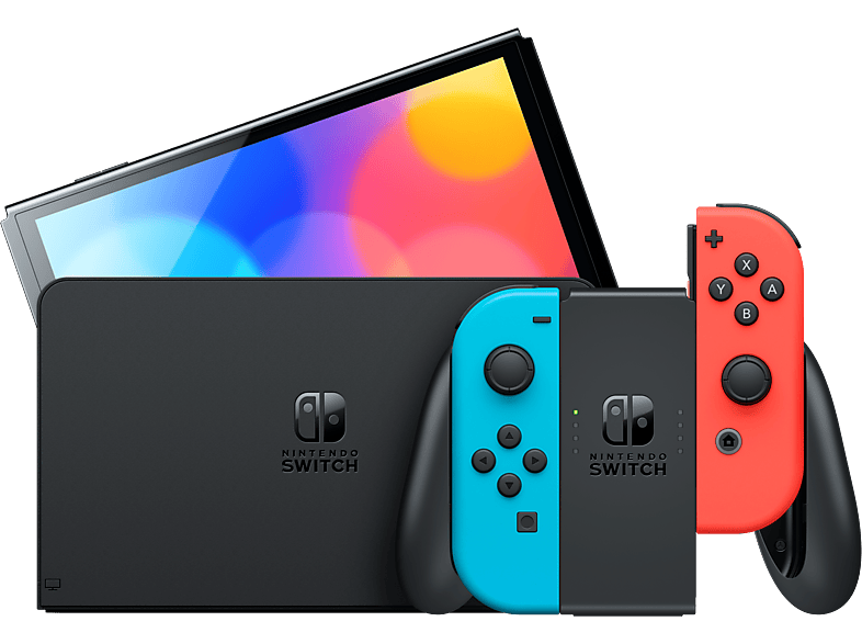 NINTENDO Switch OLED Konsol MK8DLX + 3 AY NSO Paketi_0