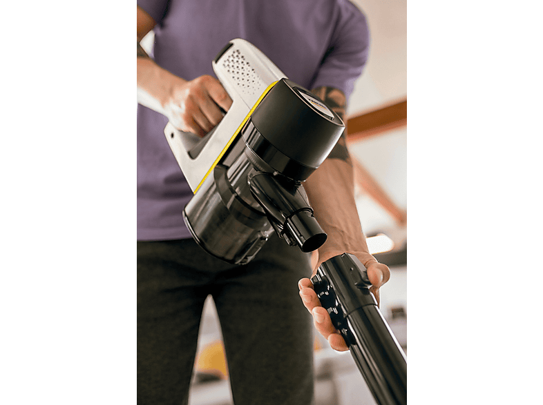Kärcher 1.198-630.0 VC 4 cordless MYHome Akku Staubsauger (650 ml, Akkulaufzeit: Normalmodus: ca. 30 / Boost-Modus: ca. 18, Weiß) — Foto 4 von 5