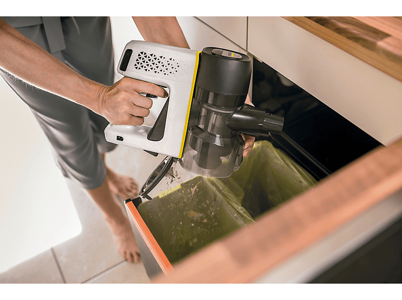 Kärcher 1.198-630.0 VC 4 cordless MYHome Akku Staubsauger (650 ml, Akkulaufzeit: Normalmodus: ca. 30 / Boost-Modus: ca. 18, Weiß) — Foto 5 von 5