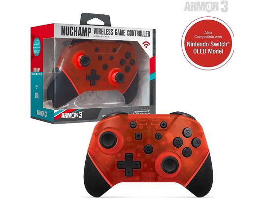 ARMOR3 Wireless Game - Controller wireless (Ruby red)