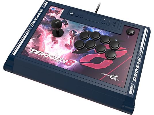HORI  PS5 Fighting Stick Alpha (TEKKEN 8 Edition) - Controller (Schwarz/Rot)