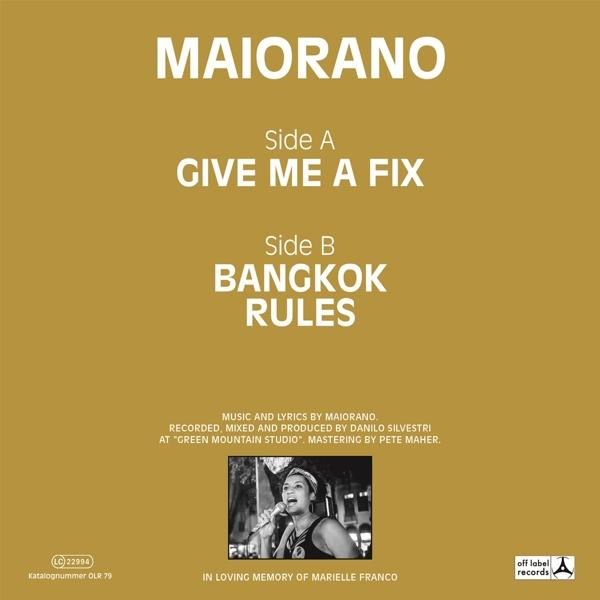 Me - Rules Give (Vinyl) A Fix/ Maiorano Bangkok -