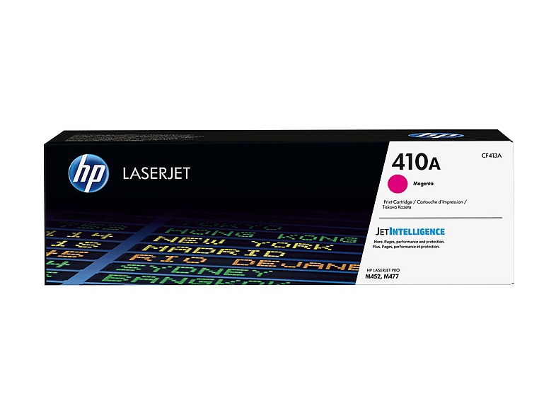 HP 410A, magenta (CF413A); Tonerpatrone