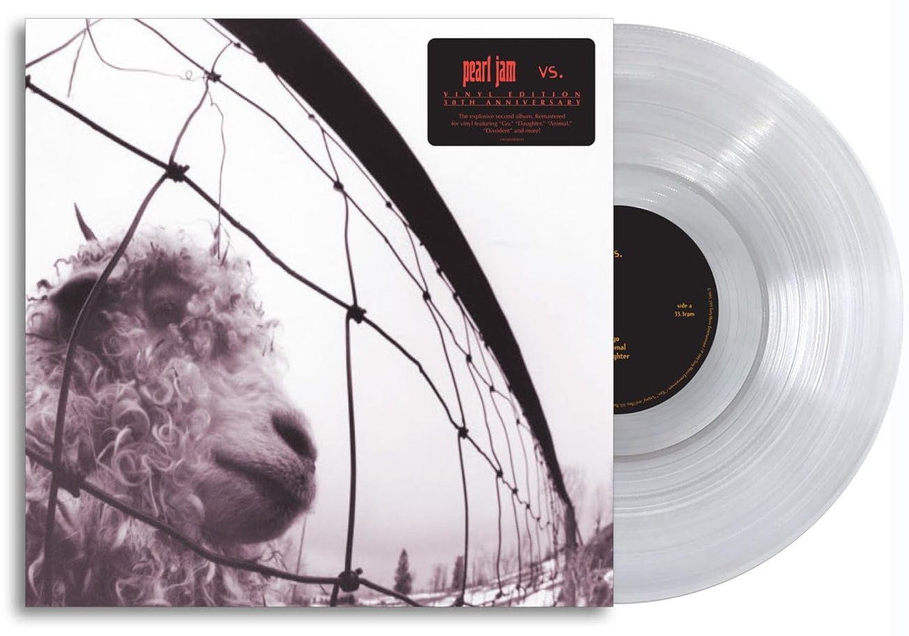 Pearl Jam - Vs. (30th Anniversary Edition) (Reissue) (Transparent Vinyl) (Vinyl LP (nagylemez))