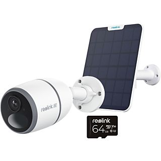 REOLINK Go Ultra - Caméra de surveillance + panneau solaire + carte Micro-SD (UHD 8K, 3840 x 2160 p)