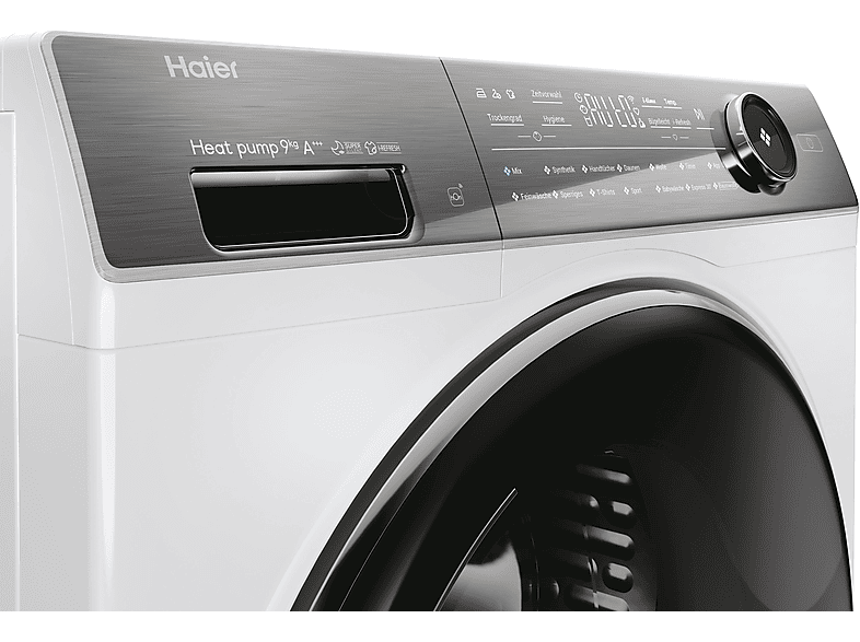 HAIER HD90-A3Q979U1 Wärmepumpentrockner I-PRO SERIE 7 PLUS (9 kg, Weiß)