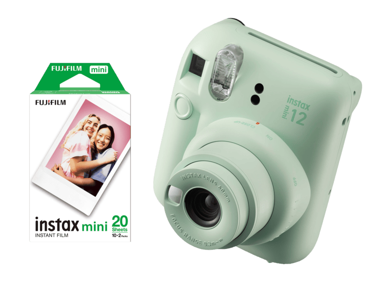 Fujifilm Instax Mini 12 kompaktkamera (grön)