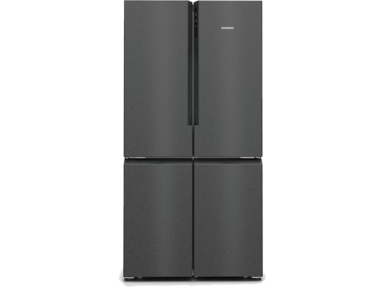 SIEMENS KF96NAXEA E Enerji Sınıfı 605 L Gardrop Tipi Buzdolabı No-Frost Buzdolabı Siyah Inox