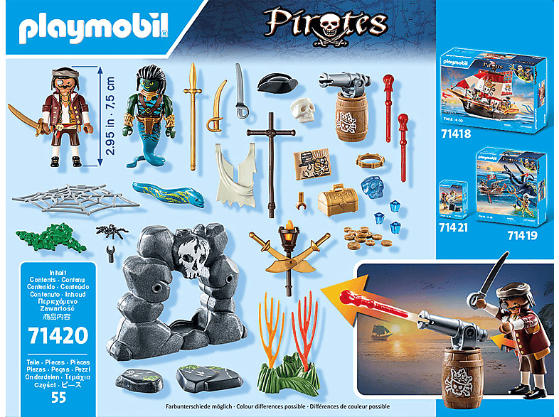Thumbnail - PLAYMOBIL 71420 Schatzsuche Spielset, Mehrfarbig