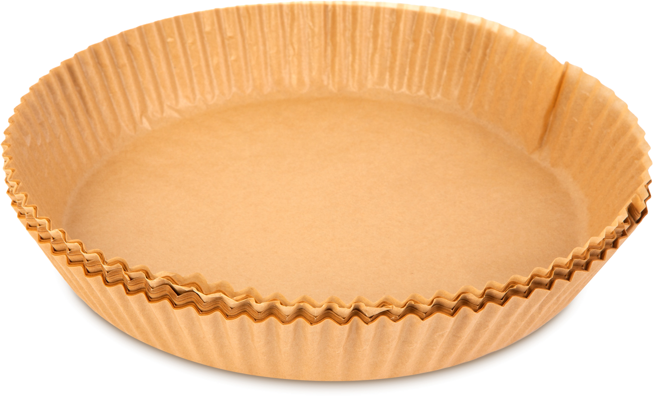 BEWELLO BW1020C Air fryer sütőpapír, olaj nélküli sütőhöz, kör, 20 cm, 50 db/csomag