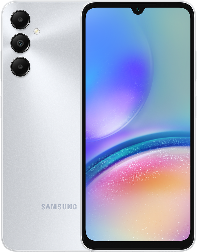 SAMSUNG GALAXY A05S 4/128 GB DualSIM Ezüst Kártyafüggetlen Okostelefon (A057G )