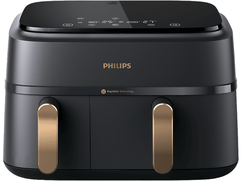 PHILIPS 3000 Series Dual Basket Airfryer Zwart Kopen? | MediaMarkt