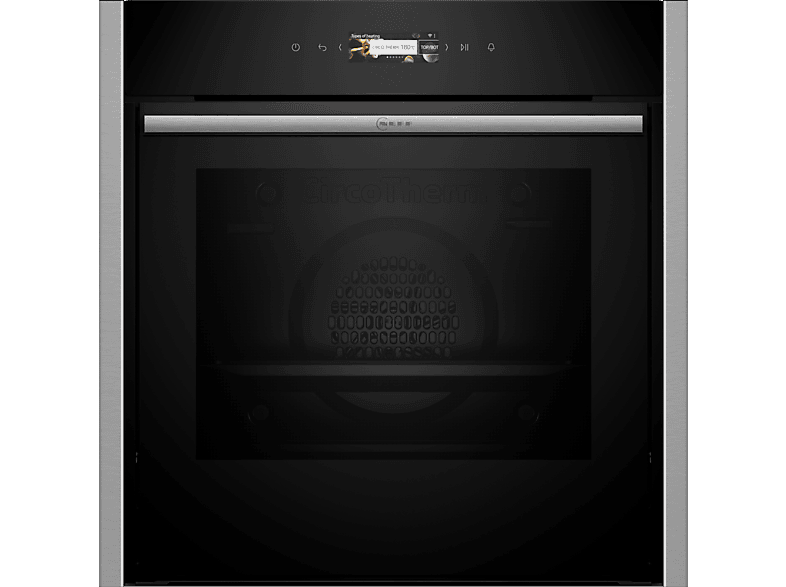 Neff B54CR71N0 Backofen mit Pyrolyse (71 l, Edelstahl, 596 mm breit, A+)